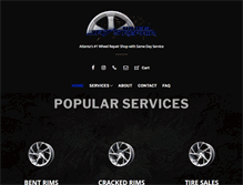 Tablet Screenshot of jayswheelrepair.com